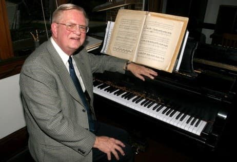 Eric Dalheim at the piano